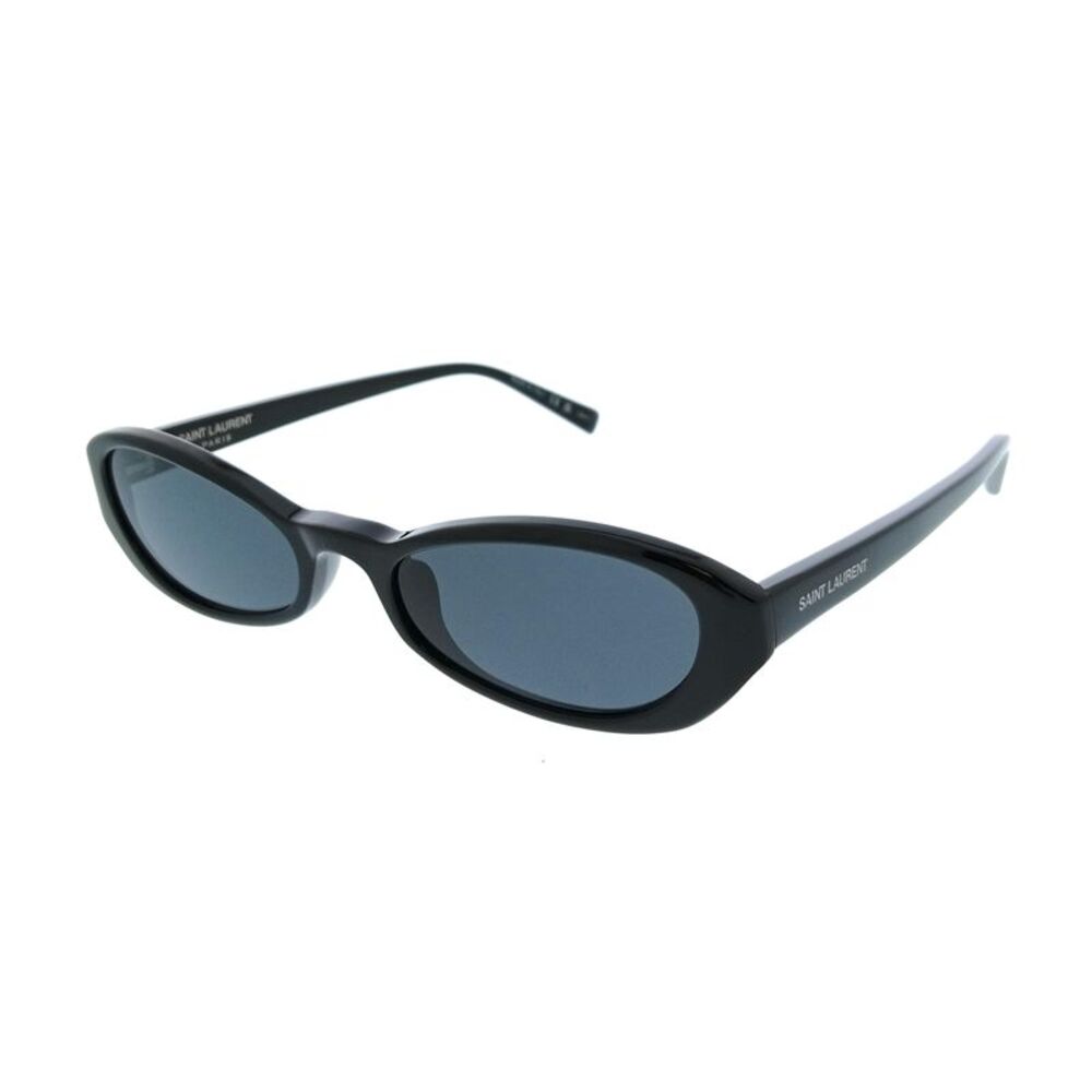 Saint Laurent SL 871 SUE-001 Black Oval Womens Sunglasses